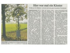 Hier war mal ein Kloster_Quelle_Geisenfelder Zeitung vom 13.01.2013
