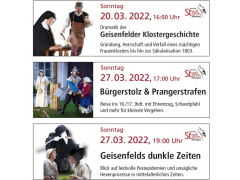 Stadtstorchführungen im Frühjahr 2022