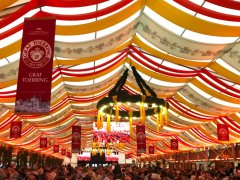 Volksfest Bierzelt