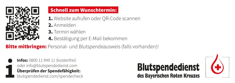 Blutspenden QR-Code