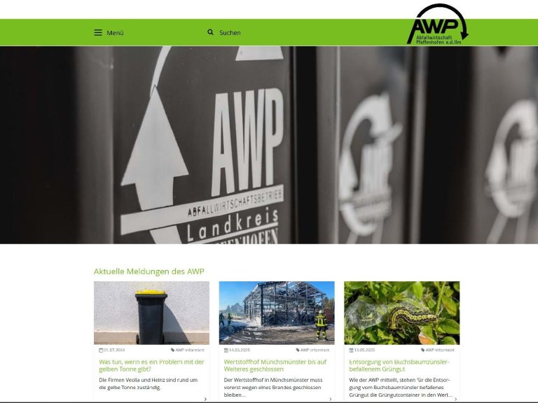 Homepage AWP