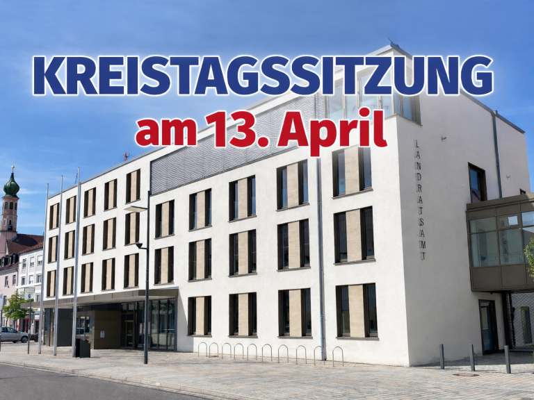 Kreistagsssitzung am 13. April