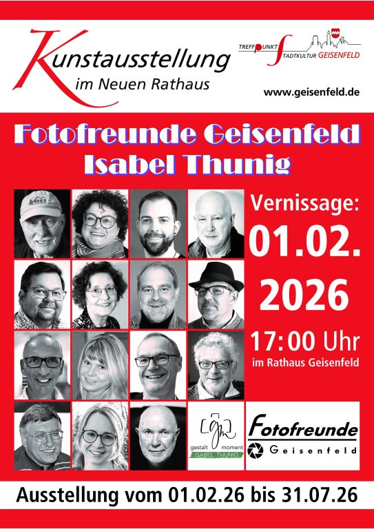 Flyer Kunstausstellung vorne