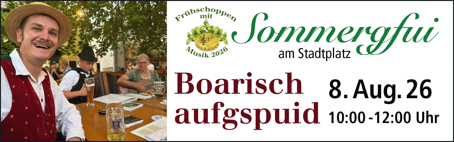 Boarisch aufgspuid