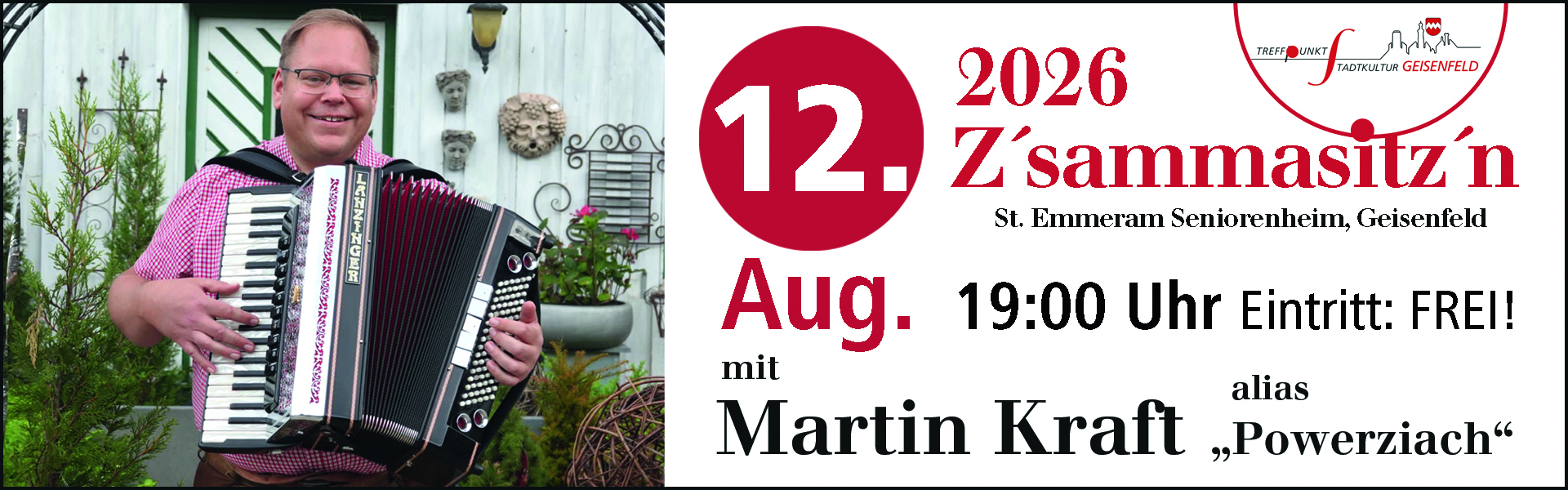 Zsammasitzn Aug 2026